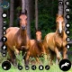 Wild Horse Family Riding Game icon