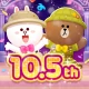 LINE バブル2-ブラウン&コニーのシューティングパズル icon