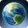 Carte de la Terre satellite icon