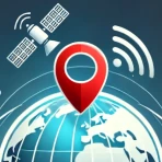 Carte des coordonnées GPS icon