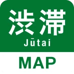 渋滞情報マップ（交通情報,規制,通行止,高速,料金検索） icon