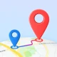Udostępnianie lokalizacji GPS icon