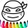 Boys Ninja Coloring & Memory icon
