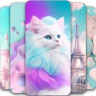 hintergründe für mädchen icon