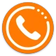 Orange Téléphone icon