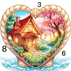 Magical Forest Color by Number icon