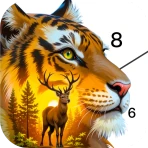 Wild Color: Malen nach Zahlen icon