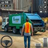 City Garbage Trash Truck Game icon