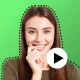 Video naar sticker icon