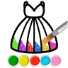 Coloration et dessin de robe icon