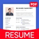 Créer un CV - Curriculum Vitae icon