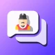 語り部チャット　偉人たちと会話できるAIアプリ＆歴史問題集 icon