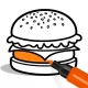 Coloring Page ASMR Drawing icon