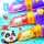 Blumenkurs mit kleinen Panda icon