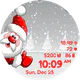 Santa Christmas Snowing