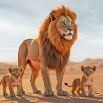 Il Re Leone: Caccia nella icon