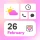 Cute theme かわいい美的壁紙テーマウィジェット icon