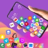 Roll Icon: 3D Hintergrundbild icon