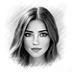 Bleistiftskizze, Bleistiftfoto icon