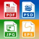 Convertisseur photo image PDF icon
