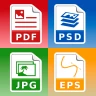 Convertisseur photo image PDF icon