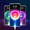 Charge batterie animation 4D icon