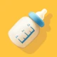 Baby tracker. Borstvoeding app icon