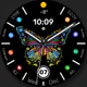 WFP 305 Butterfly watch face
