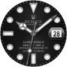 Analog Rolex Royal Watch face icon