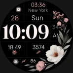 Simple Floral Watch Face icon