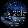 Snow Night - watch face icon