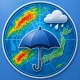 雨雲レーダー：気象庁データに基づく天気予報と雨通知⁠ icon