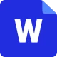Word Document Office: Word App icon
