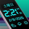SmartClock - デジタル時計と天気 icon