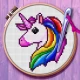Point de croix magique－couleur icon