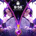 Zipper Lock HD - HQ Wallpaper icon