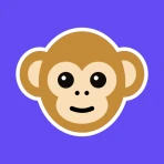 Monkey - random video chat icon
