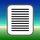 Einfacher Einkaufszettel icon