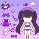 可愛い女の子: プリンセススタイリスト& 着せ 替え アプリ icon