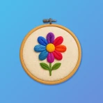 Wzory haftów i ściegów icon