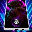 Fingerabdruck-Sperr-Animations icon