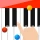 ピアノあそび 学習・知育音楽ゲーム 好きな曲でピアノの練習 icon