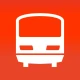 乗換案内　電車やバス乗り換え案内 時刻表 運行情報 icon