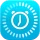 お出かけアラーム あさとけい ： シンプルな目覚まし時計 icon