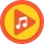 音楽プレーヤー - オーディオプレーヤーとベースブースター icon