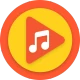 音楽プレーヤー - オーディオプレーヤーとベースブースター icon