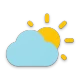 簡単な天気＆時計ウィジェット icon