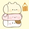 待受にメモ帳　可愛いキャラクター達のメモ帳ウィジェット icon