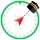 Qibla Kompas・Qibla Richting icon
