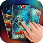 Wellen&3D Live-Hintergrundbild icon